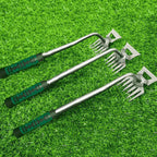 Raveta Garden rake | Robust steel tines | Ergonomic handle | Effective against weeds & leaves