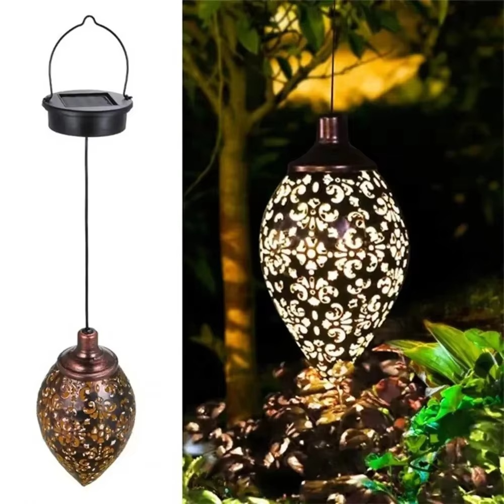 Solar Water Drop Light for Outdoor Environments