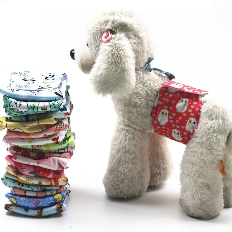 Washable dog nappies for comfort & protection against incontinence