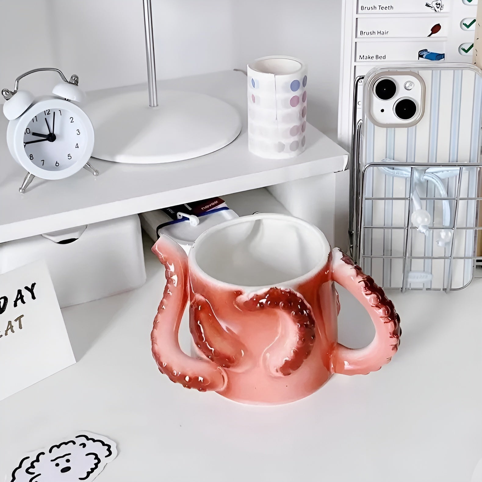 Octopus Tentacle Ceramic Coffee Mug