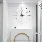 New large unique style acrylic wall clock