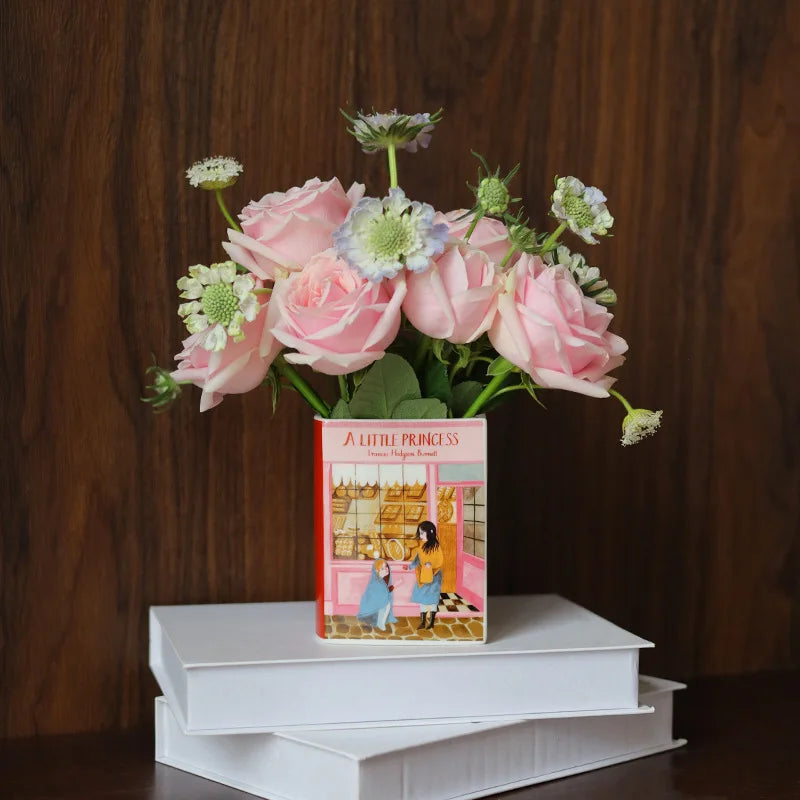 A Little Princess Book Vase
