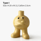 Character Ceramic Vase