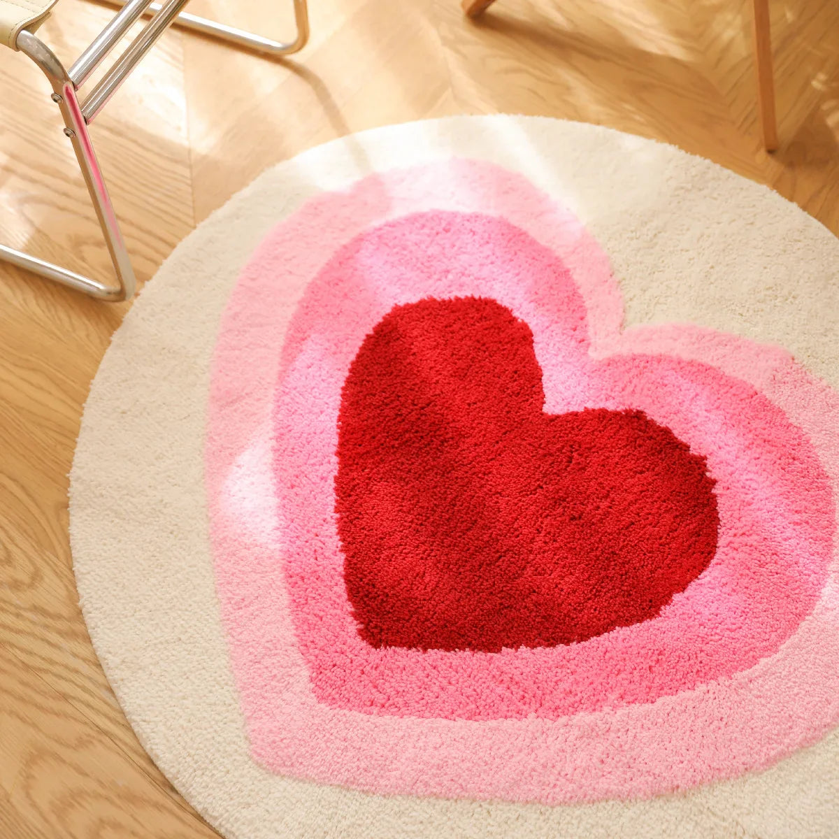 Gradient Heart Mat