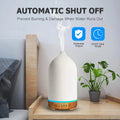 Aromisca Ceramic Aroma Diffuser | 100 ml Ultrasonic Air Humidifier | 7 LED Colors & Timer | Handcrafted Design