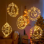 LED Christmas Ring Light LumiRing | USB-powered | 8 Light Modes | Warm White & Colorful | Decoration for Christmas & Celebrations
