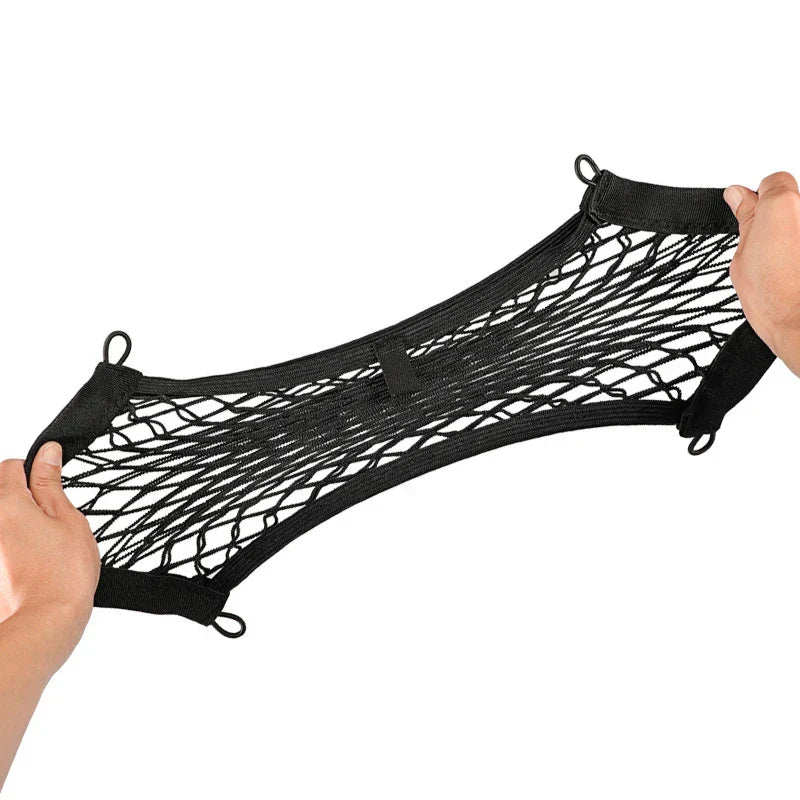 Stretchable Mesh Cargo Net Organizer for Car Storage