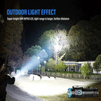 LED Flashlight LumiXPro S-359 | Mini XHP50 | Magnetic & Rechargeable | 1000 Lumens | USB & Clip Function