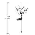 Sakura Tree Solar Flower Pathway Outdoor Lights