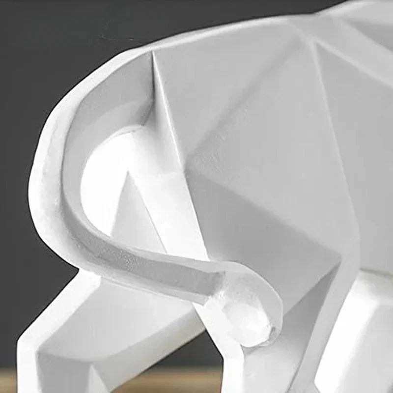 ToroArte Bull Sculpture | Nordic Design | Resin Figure Modern | 35 cm / 26 cm