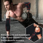 Adjustable Elastic Elbow Support Sleeve for Sports and Fitness