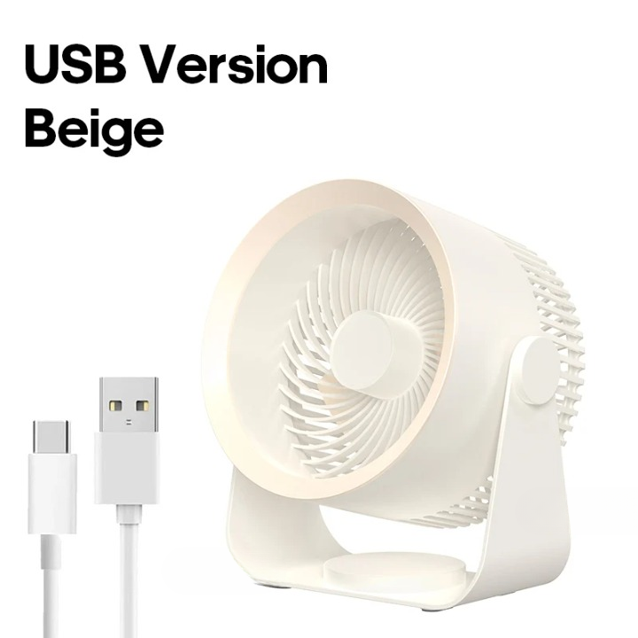 Multifunctional Electric Fan Circulator with 4000mAh Battery – AirFlex