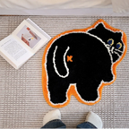 Black Cat Mat