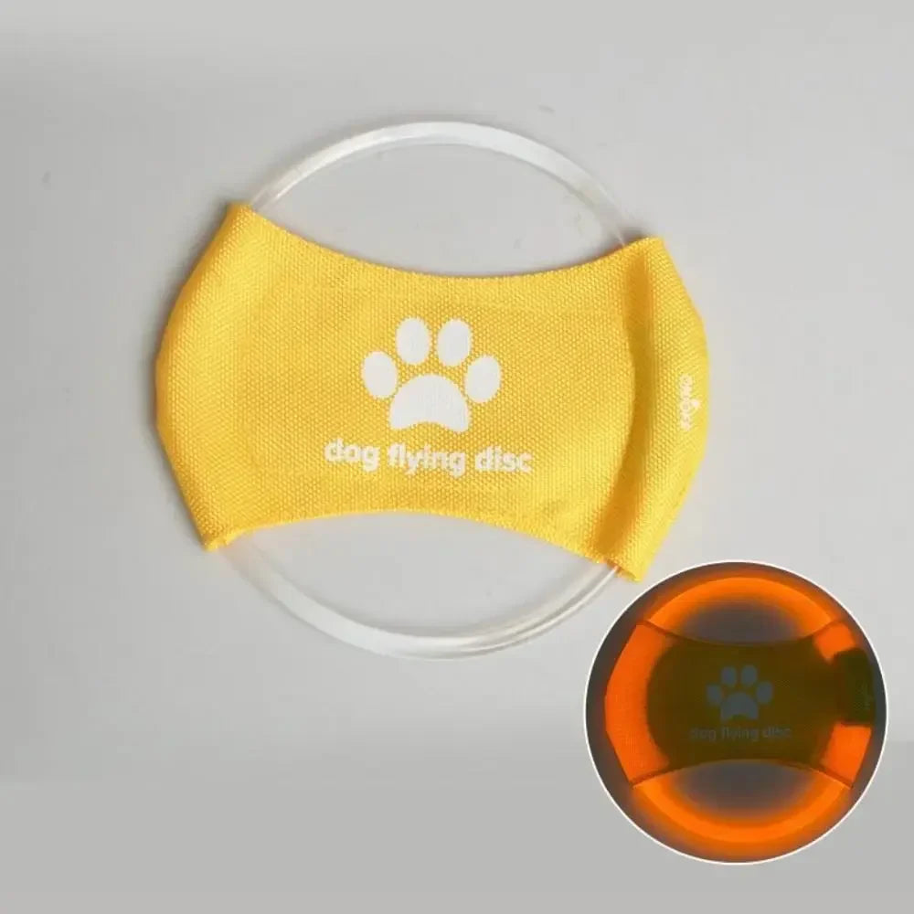 LED Frisbee for dogs rechargeable and waterproof