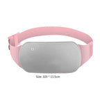 Electric abdominal heater with vibration function for pain relief