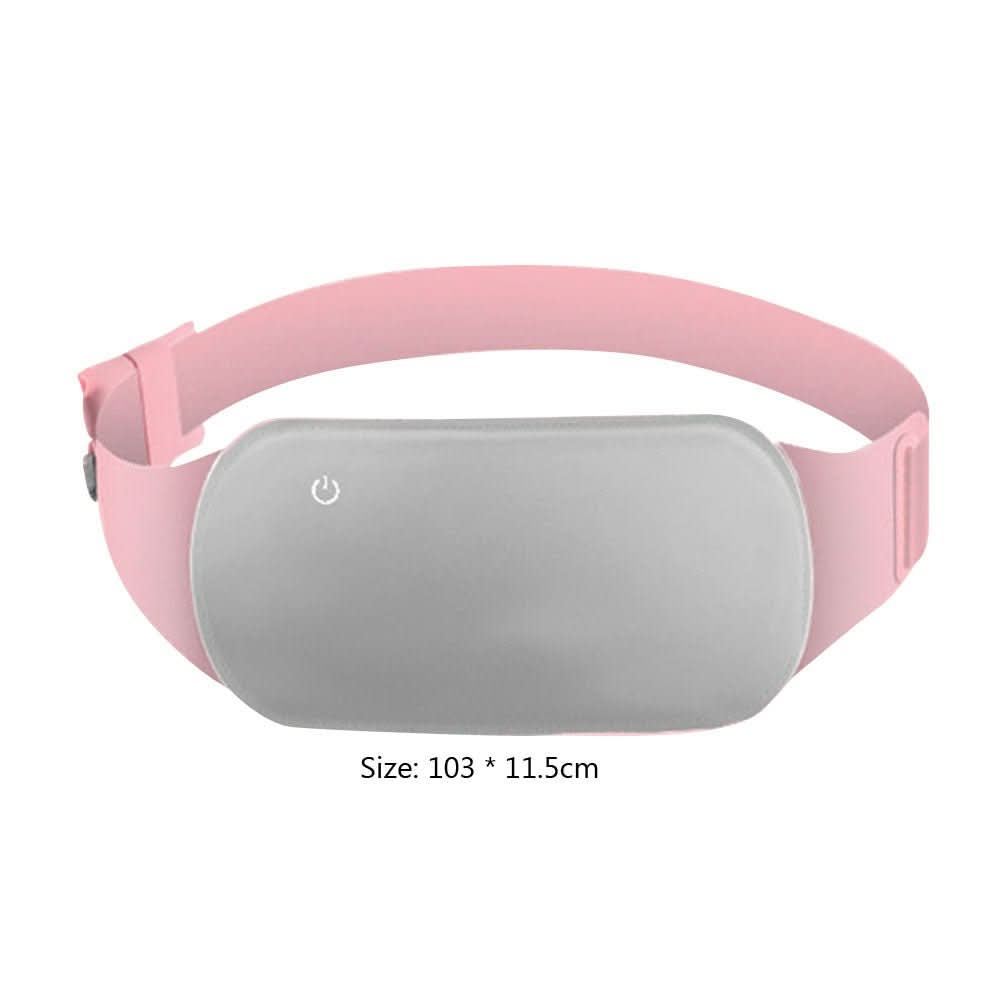 Electric abdominal heater with vibration function for pain relief