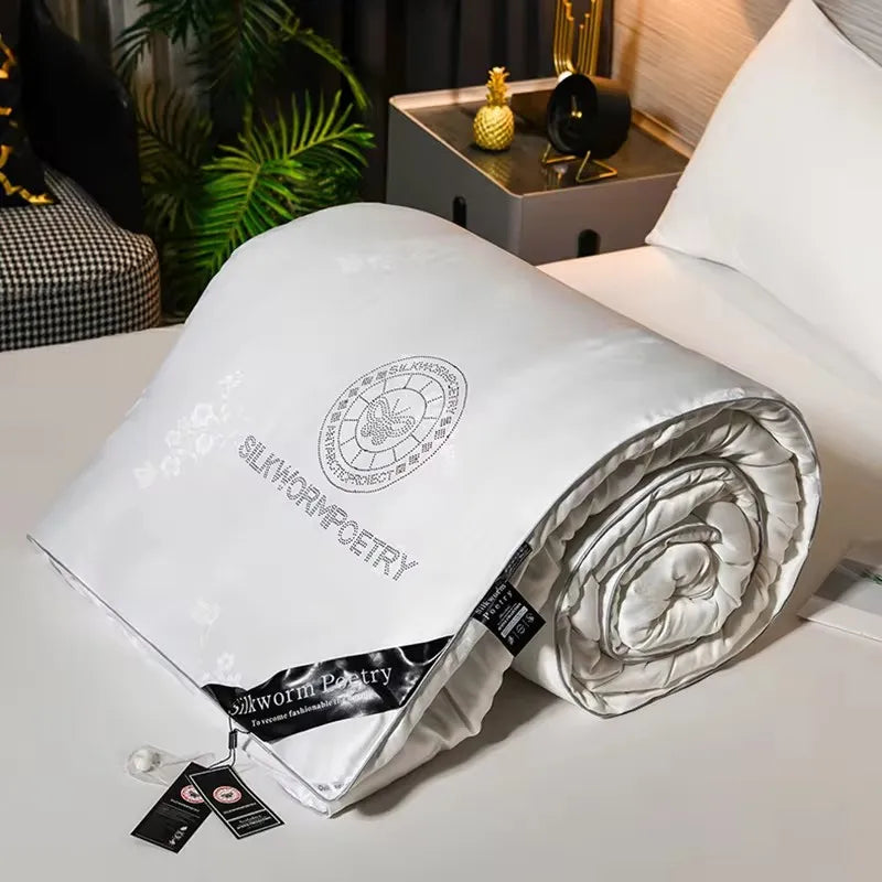 Luxury Winter Duvet made of 100% Mulberry Silk
