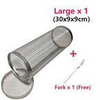stainless steel for even cooking