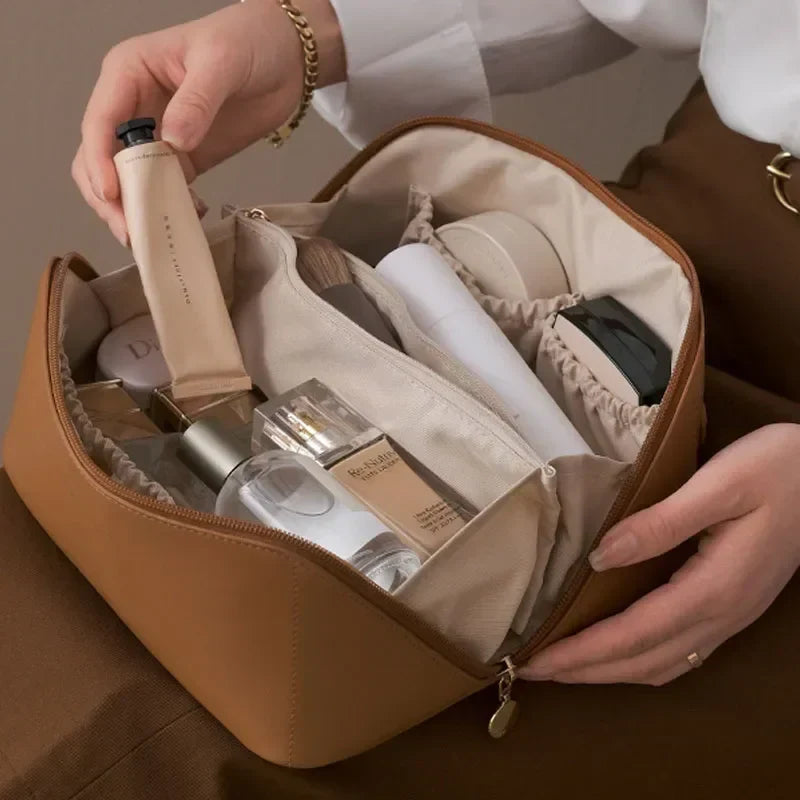 Bagmira Cosmetic Bag | Large & Water Repellent | Versatile & Stylish | For Travel & Everyday