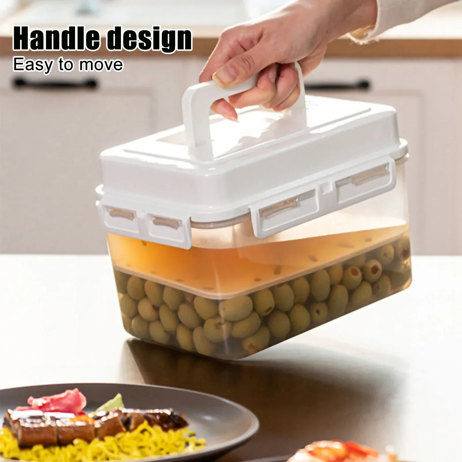 Airtight Pickle Jar Fermentation Container