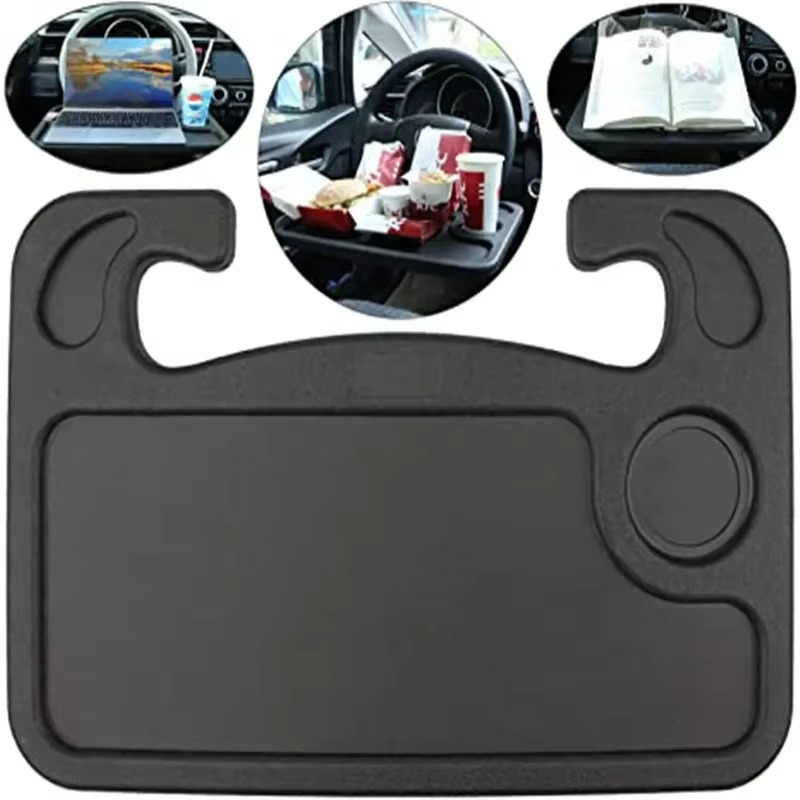 Portable Car Laptop Computer Desk – Steering Wheel Dining Table & Workstation Tray