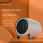 Mini Desktop Heater | 600W | Quick Heating & Energy Saving | Portable & Quiet | EU Plug