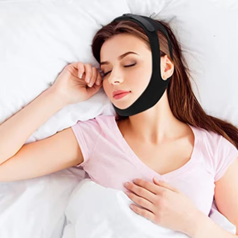 Adjustable Anti Snoring Mouth Guard Strap for Restful Sleep