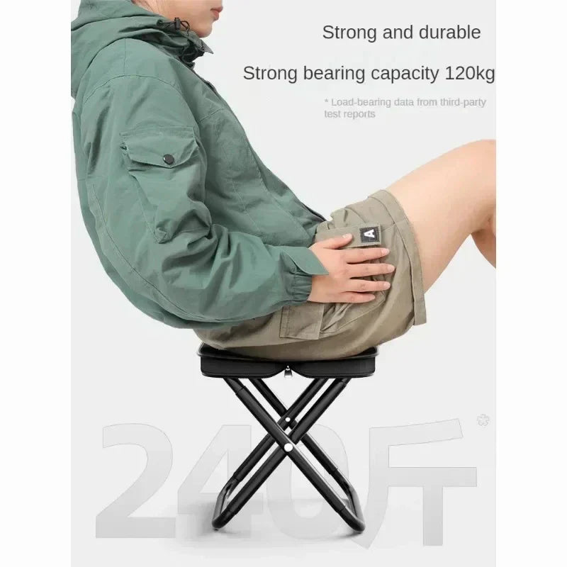 Campurio Folding Chair | Ultralight & Sturdy | For Camping & Outdoor | 900g Aluminum