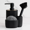 2 in 1 Soap Dispenser with Convenient Integrated Sponge Holder
