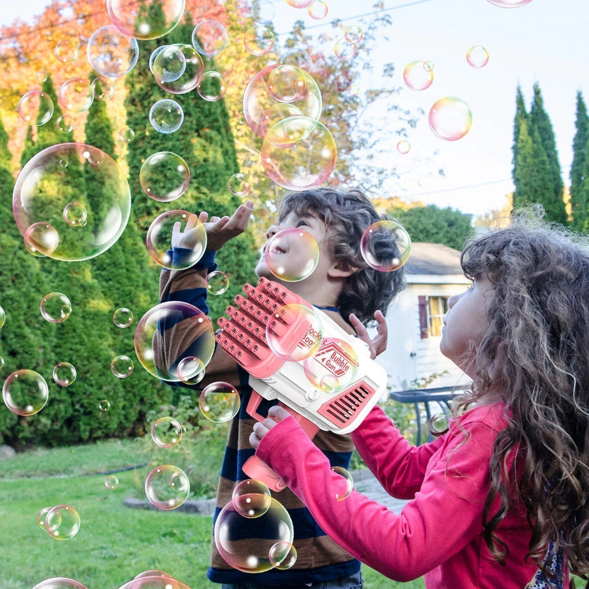 EndlessBubbles Blaster - Fun without Batteries for Everyone