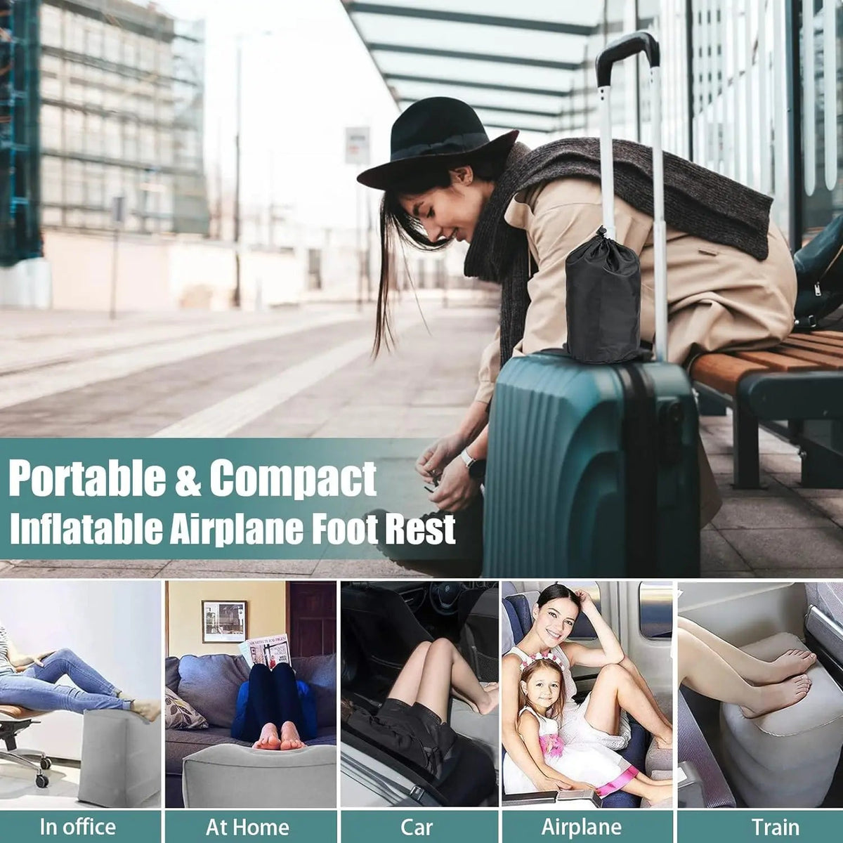 LuxAir ComfortSoles | The ultimate foot support for travelers