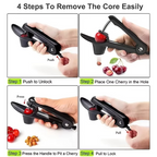 Stainless Steel Cherry and Olive Pitter Tool