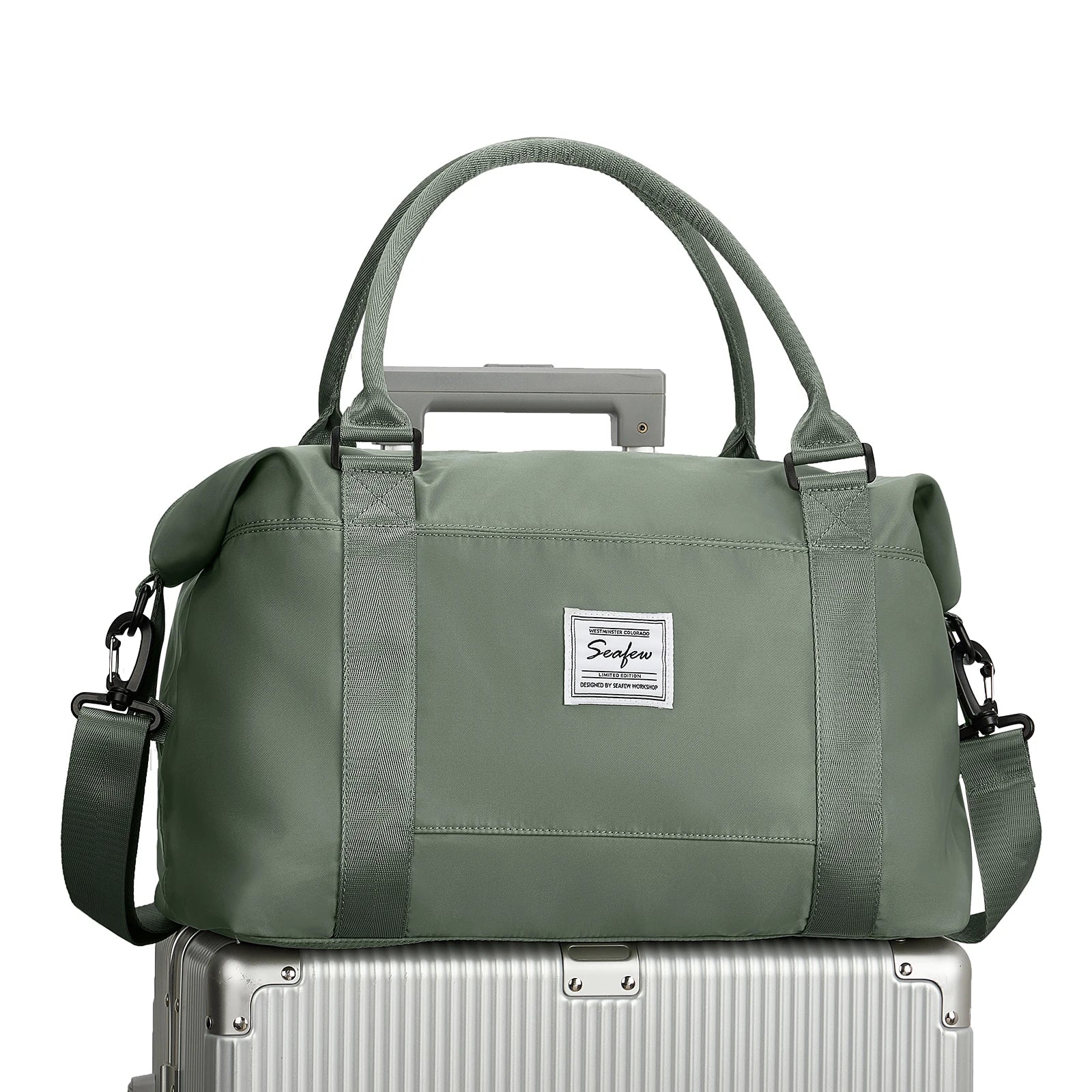 Aerovigo Travel Bag Hand Luggage 40x20x25 | Large Capacity | Weekend Bag for Short Trips | Flight Compliant Cabin Bag