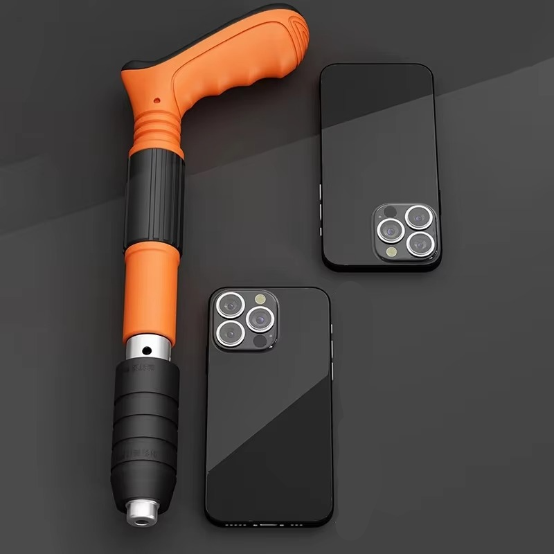 Versatile High-Precision Manual Nail Gun with Nails - Ideal for Woodworking and Concrete Decoration