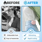 BreezeClip Mini Fan | USB Rechargeable & Quiet | Without Rotor Blades | To Clip onto Shirt, Belt or Neck