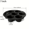 Silicone Muffin Pan for Air Fryer – Non-stick & Flexible for Muffins, Cupcakes & Snacks
