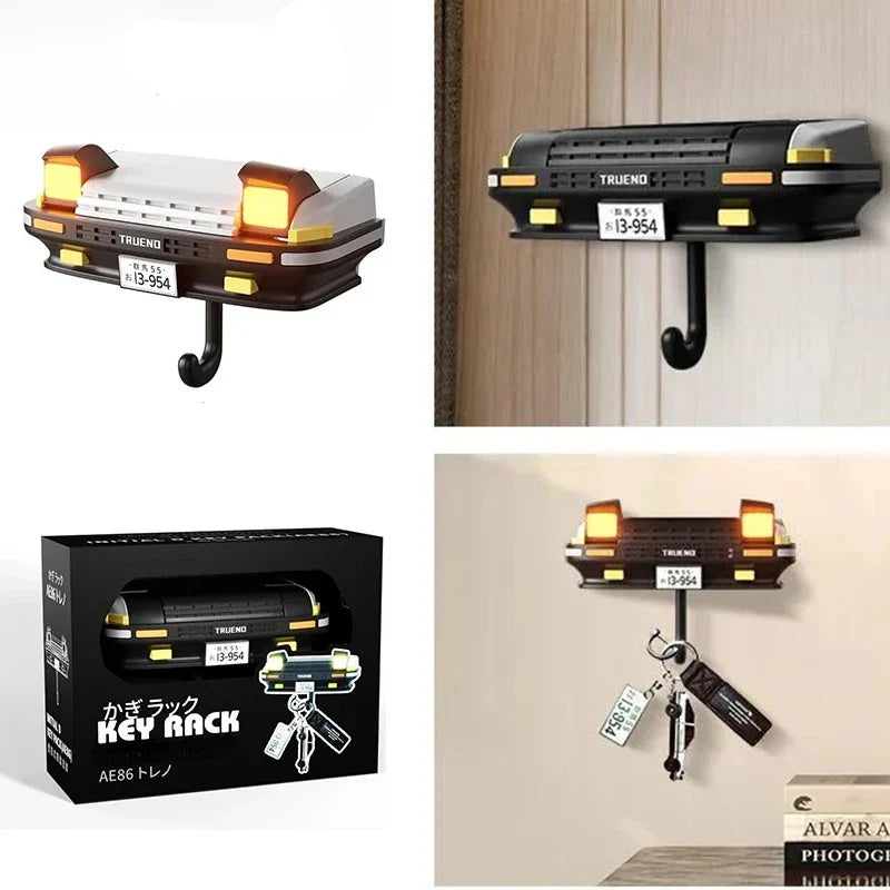 KeyBeam Key holder car design | Wall hooks in headlight look | Gift idea for car enthusiasts & men