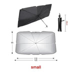 Auto Sunshade SunFold | UV Protection & Heat Protection | Compact & Foldable | For SUV & Hatchback