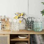Glass Bag Vase