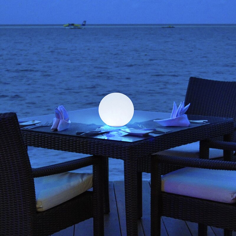 Moon Battery LED Indoor & Outdoor Table Lamp