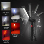 Folding Magnetic Rechargeable Flashlight