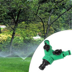 HydroFlow AquaDuo | 2-Way Water Distributor | Flexible & Robust | For Garden & Balcony