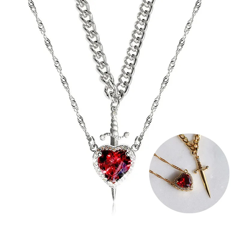 Amour Heart Jewelry Gift Case