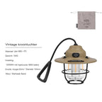 Retro Rechargeable LED Lantern for Adventures