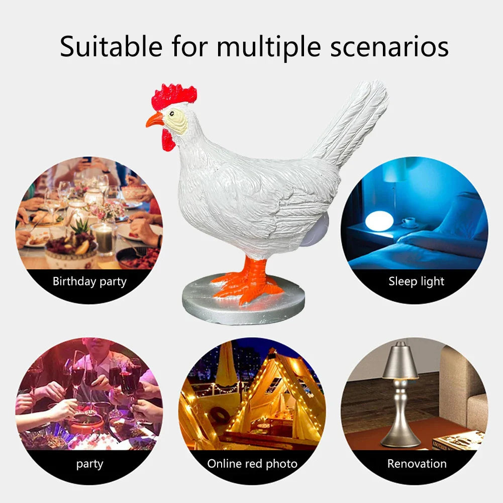 LED Decor Chicken Egg Lamp