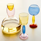 Borosilicate 3-Color Glassware - Wine Glass