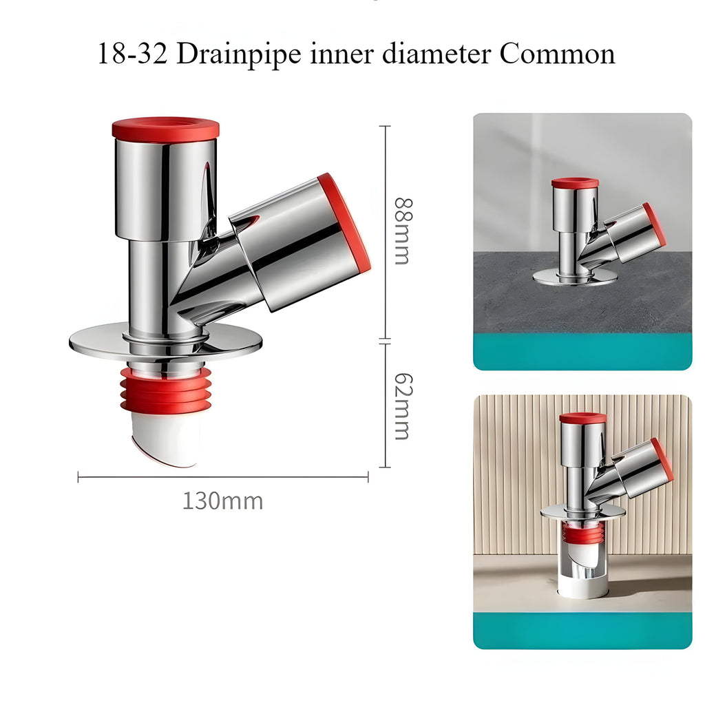Anti-Odor Washing Machine Floor Drain Connector