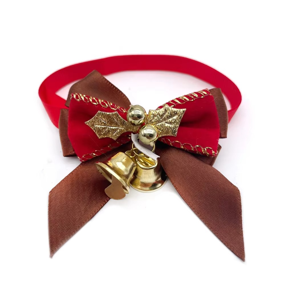 Christmas Pet Bowties and Neckties for Small Dogs