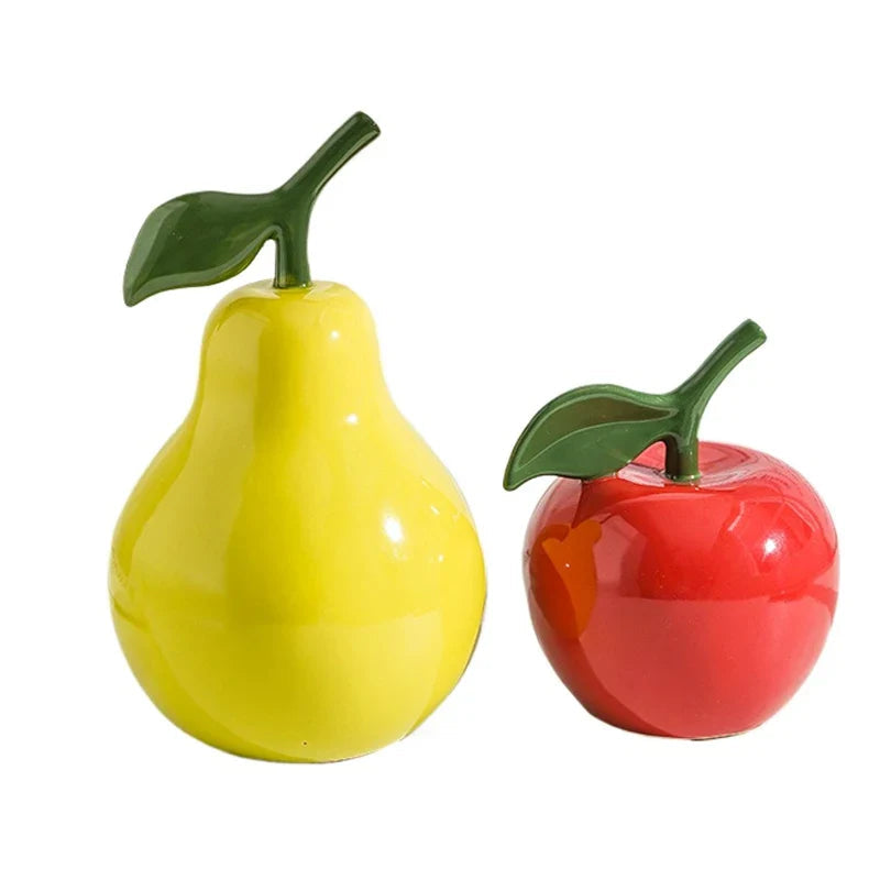 Fruit Ceramic Ornament – Tabletop Decoration & Home Accent