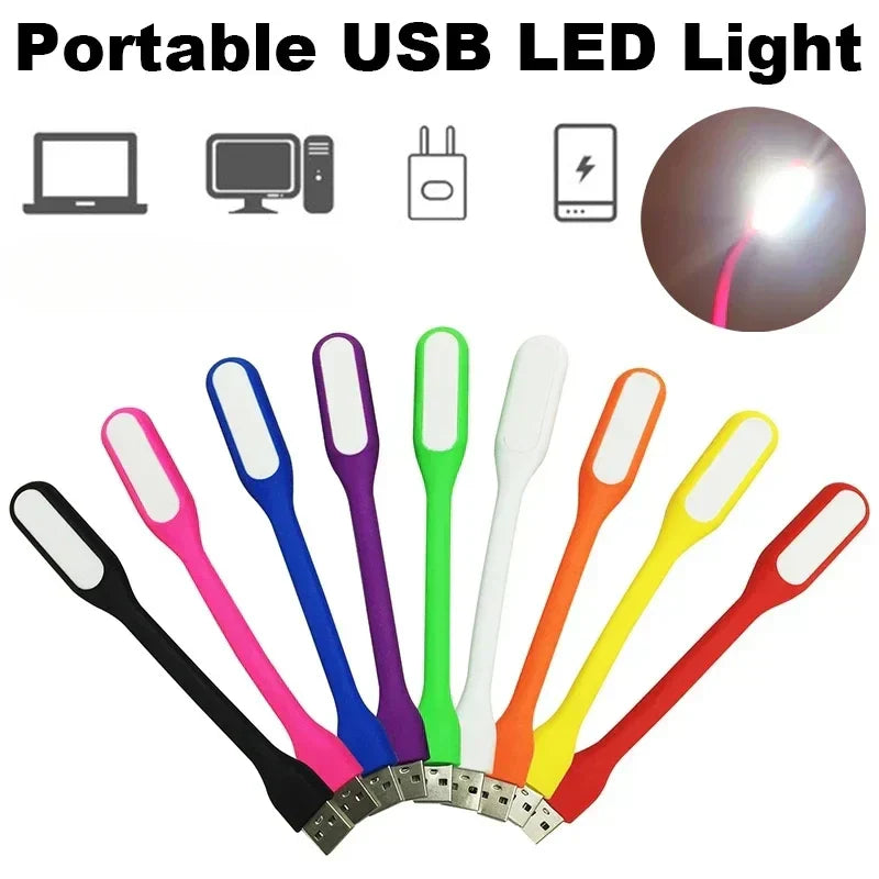 Lumibend USB Lamp | Flexible & Energy Saving | LED Light Source | For Laptop & Power Bank